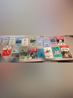 Lot of Vintage Baseball/Softball Rule Books from the 1970’s & 1980’s